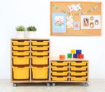 Spintelė ant ratukų su daiktadėžėmis SET5113 - Image 2