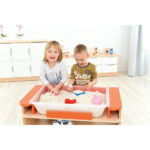 Mobili žaidimų spintelė su vonele kinetiniam smėliui SET5176 - Image 2