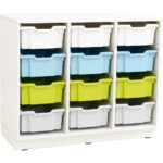 Spintelė su daiktadėžėmis SET6307