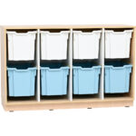 Spintelė su daiktadėžėmis SET6448