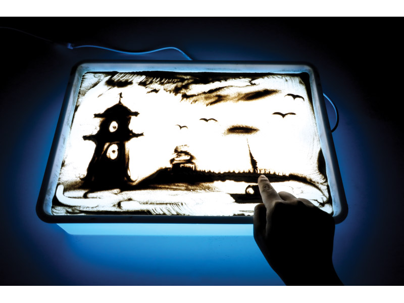 UT00342 Smėlio dėžė šviesos lenta su priedais UT0034 - Image 1