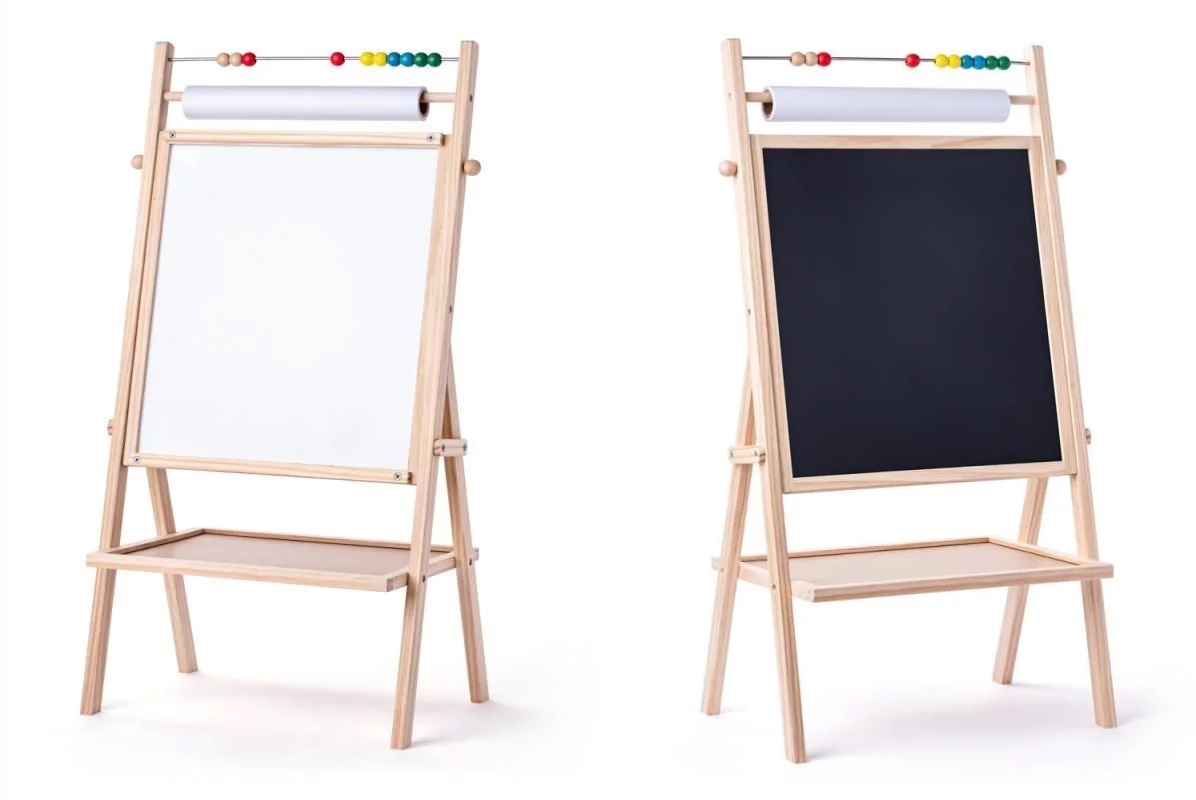 WD90109 Dvipusė magnetinė piešimo lenta su popieriaus rulonu WD90109 - Image 1