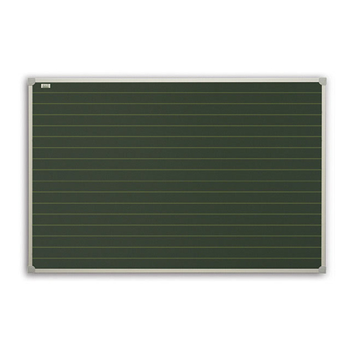 Zalia-magnetine-lenta-linijos Žalia kreidinė magnetinė lenta linijomis 150x100 cm - Image 1