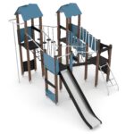 Kompleksinė lauko žaidimų aikštelė WD1411 - Image 3