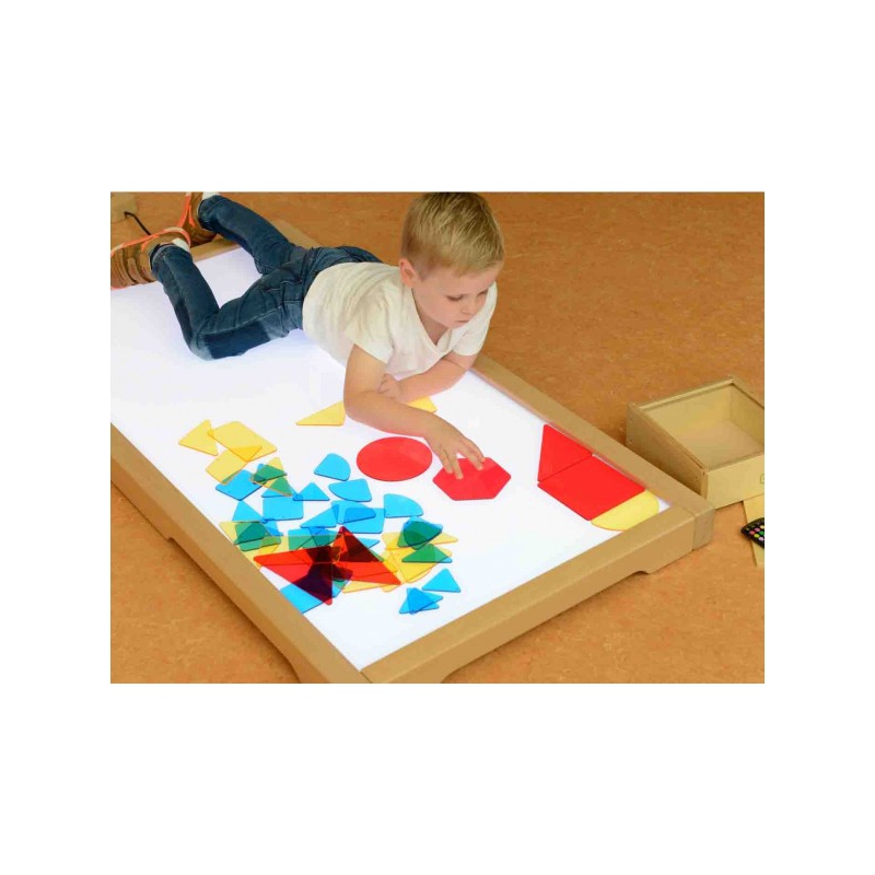 masterkidz-polprzezroczyste-ksztalty-geometryczne-1 Skaidrios figūrėlės dėžutėje ME08602 - Image 1