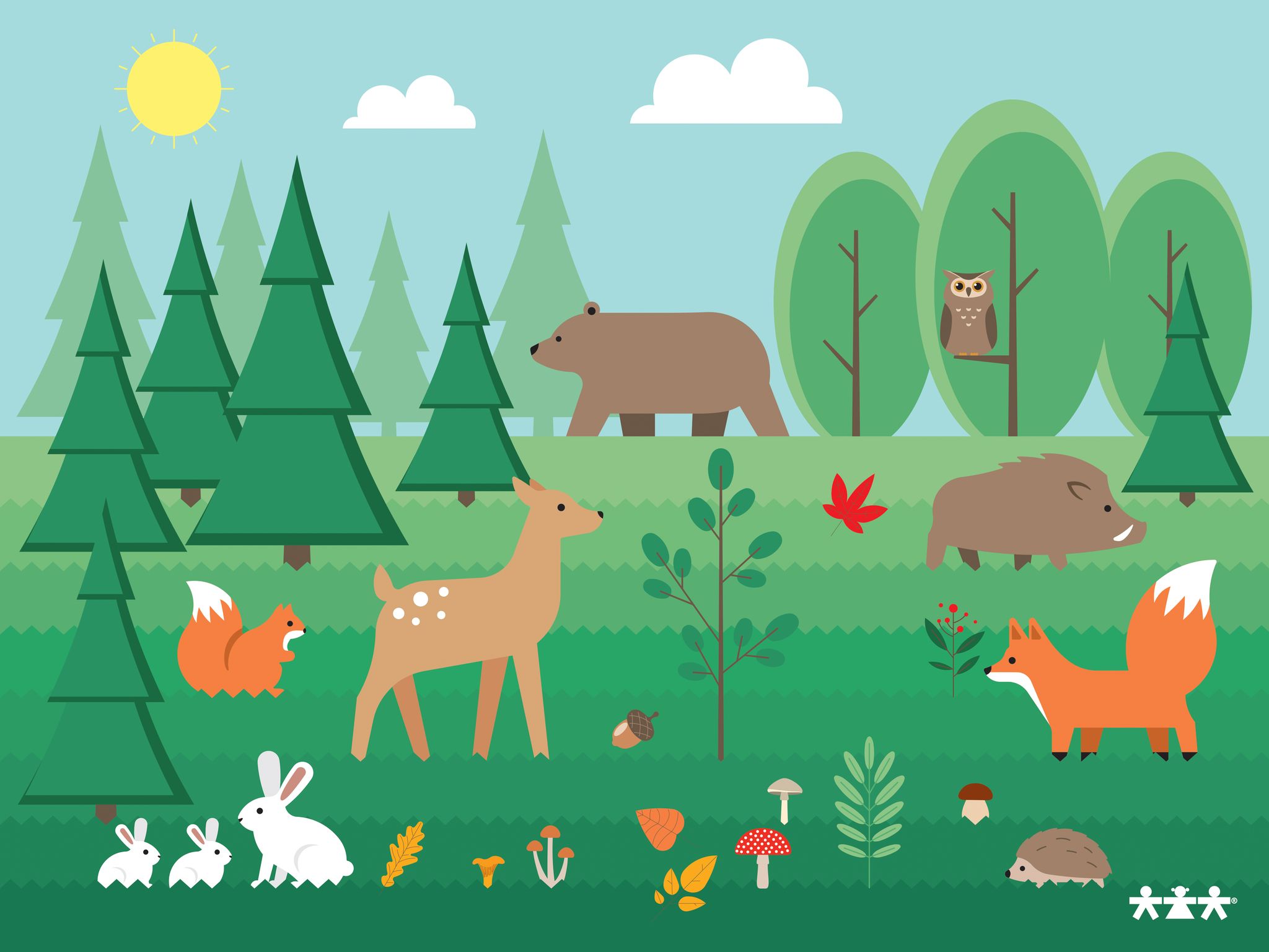 mu0005 Kilimas Miškas 3×4 m. MU0005 - Image 1