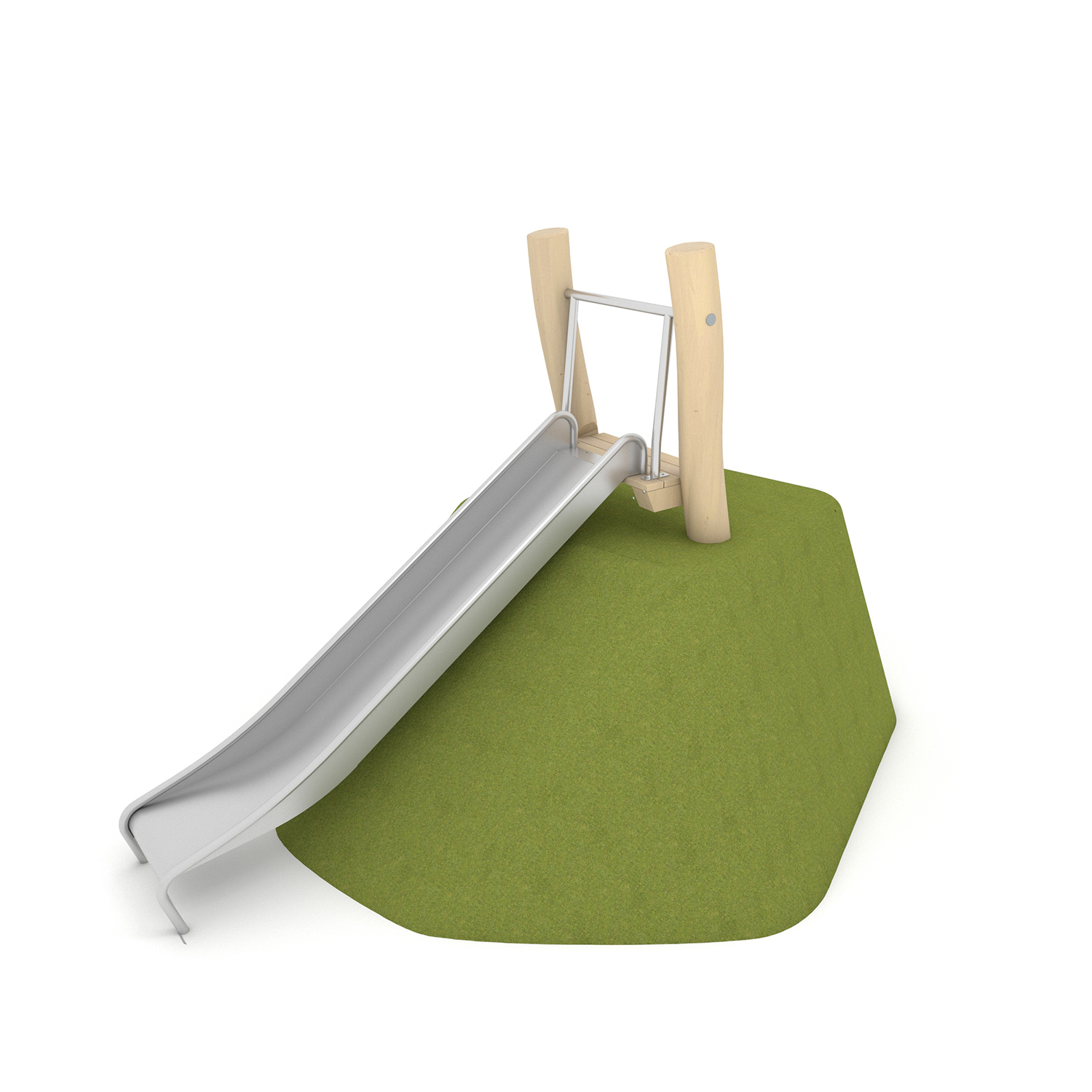 rb12961s Natūralios medienos ROBINIA čiuožykla RB1296 - Image 1