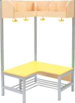 Atvira 4 vietų drabužinė kampu "Flexi" - Image 2