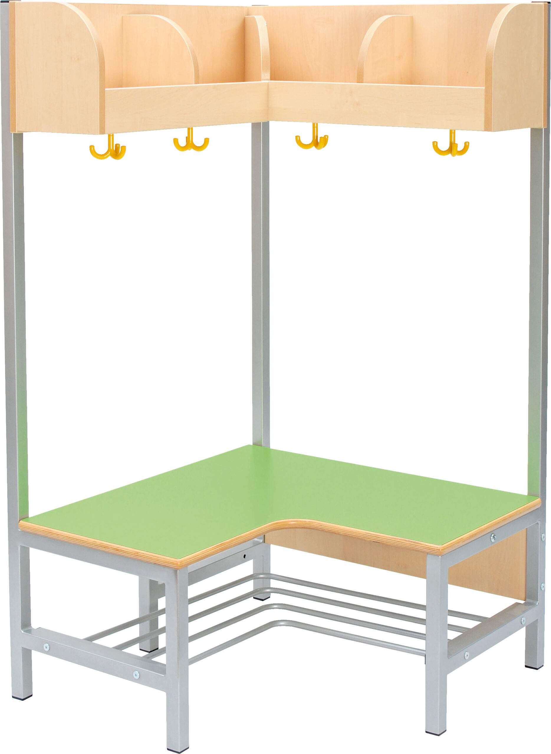 092537_a_13 Atvira 4 vietų drabužinė kampu "Flexi" - Image 1