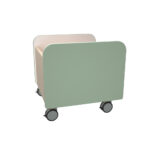 Mobili bibliotekėlė – daiktadėžė Quadro su ratukais įvarių spalvų - Image 5