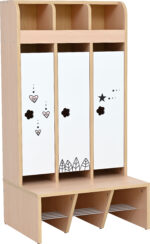 Atvira drabužinė 3 vietų "Mariposa" - Image 3