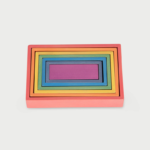 Mediniai vaivorykštės spalvų stačiakampiai 73414