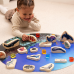 Medinės kaladėlės – jūros gyvūnai 73566 - Image 2