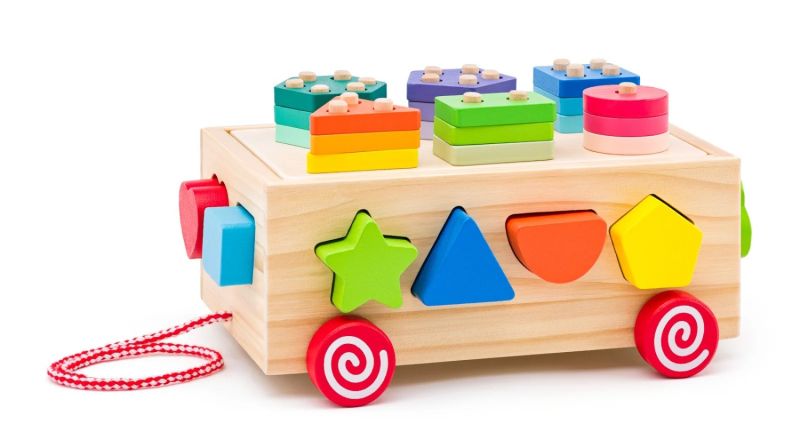 WD91988, Medinis sunkvežimis su kaladėlėmis WD91988 - Image 1