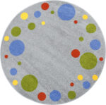 Apvalus kilimas kelių modelių ir spalvų 2 m.