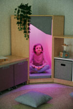 Kampinis asmeninės erdvės kampelis su čiužinuku ir apšvietimu  098992 - Image 3