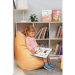 Eko odos sėdmaišis MINI „Kriaušė” pastelinių spalvų - Image 2