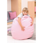 Eko odos sėdmaišis MINI „Kriaušė” pastelinių spalvų - Image 3