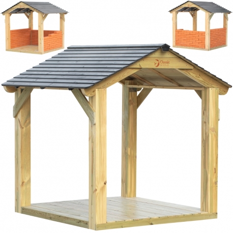 CW70157 Medinis žaidimų namelis CW70157 - Image 1