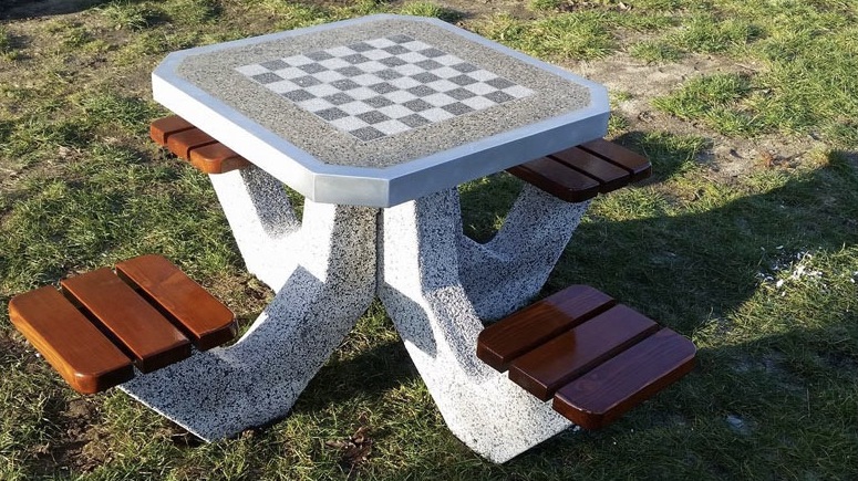 Image 2 Betoninis šaškių / šachmatų stalas SL006B - Image 1