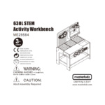 Masterkidz STEAM stalas - dirbtuvės ME29584 - Image 4