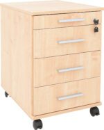 Spintelė su įmontuota pieštukine ir stalčiais - Image 2