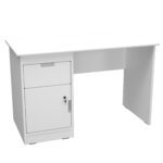 Rašomasis stalas su rakinama spintele kairėje / įvairių spalvų - Image 2