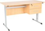 Mokytojo stalas su rakinamu stalčiumi 096975
