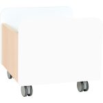 Mobili bibliotekėlė – daiktadėžė Quadro su ratukais įvarių spalvų - Image 6