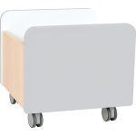 Mobili bibliotekėlė – daiktadėžė Quadro su ratukais įvarių spalvų - Image 7
