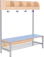 Atvira 4 vietų drabužinė "Flexi" - Image 8