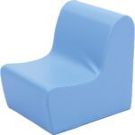 Vidutinis foteliukas BAMBI įvairių spalvų sėdėjimo aukštis 26 cm - Image 9