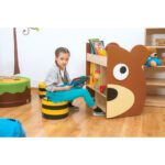 Bibliotekėlė "Meškutis" ant ratukų  855625