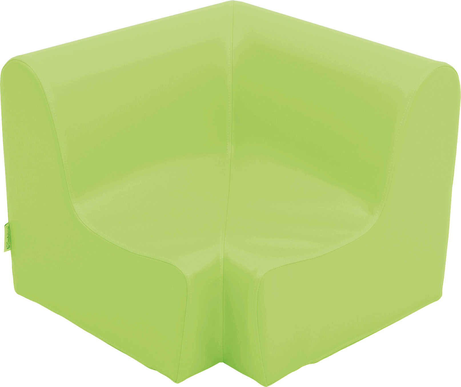 kampine-sofa-aukstis-31-cm-2 Mažas kampinis foteliukas BAMBI įvairių spalvų sėdėjimo aukštis 20 cm - Image 1