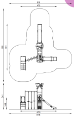 Kompleksinė lauko žaidimų aikštelė ZZPL/0038 - Image 2
