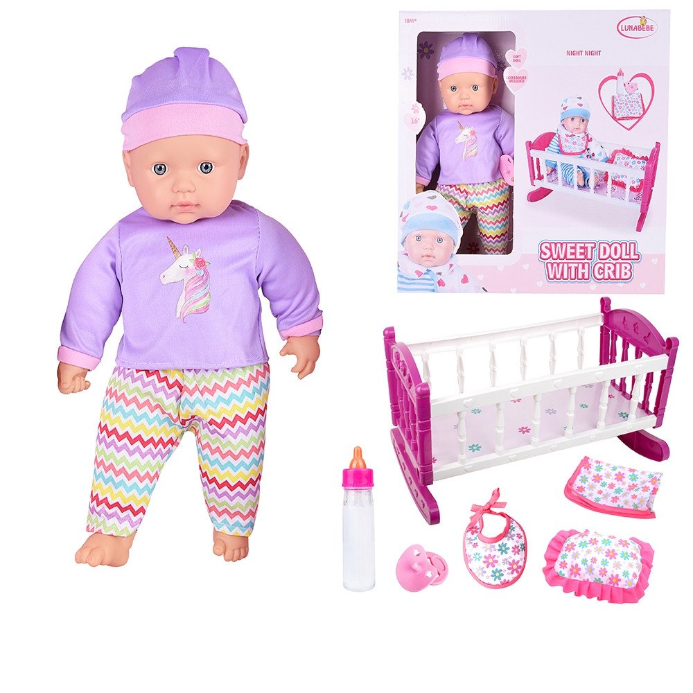 lele-lovyteje-su-priedais-maitinimui-56843-main Lėlė lovytėje su priedais maitinimui 56843 - Image 1