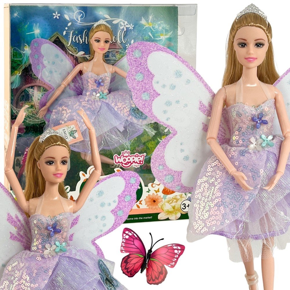 lele-princese-su-drugelio-sparnais-57949-main Lėlė Princesė su Drugelio Sparnais 57949 - Image 1
