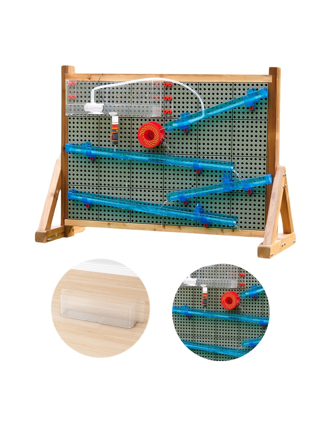masterkidz-dvipuse-lauko-steam-lenta-vandens-kamuolio-takelis-mk0025-main MASTERKIDZ DVIPUSĖ lauko STEAM lenta + vandens/kamuolio takelis MK0025 - Image 1