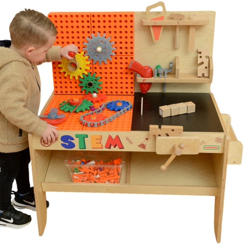masterkidz-steam-stalas-dirbtuves-me29591-main Masterkidz STEAM stalas - dirbtuvės ME29591 - Image 1