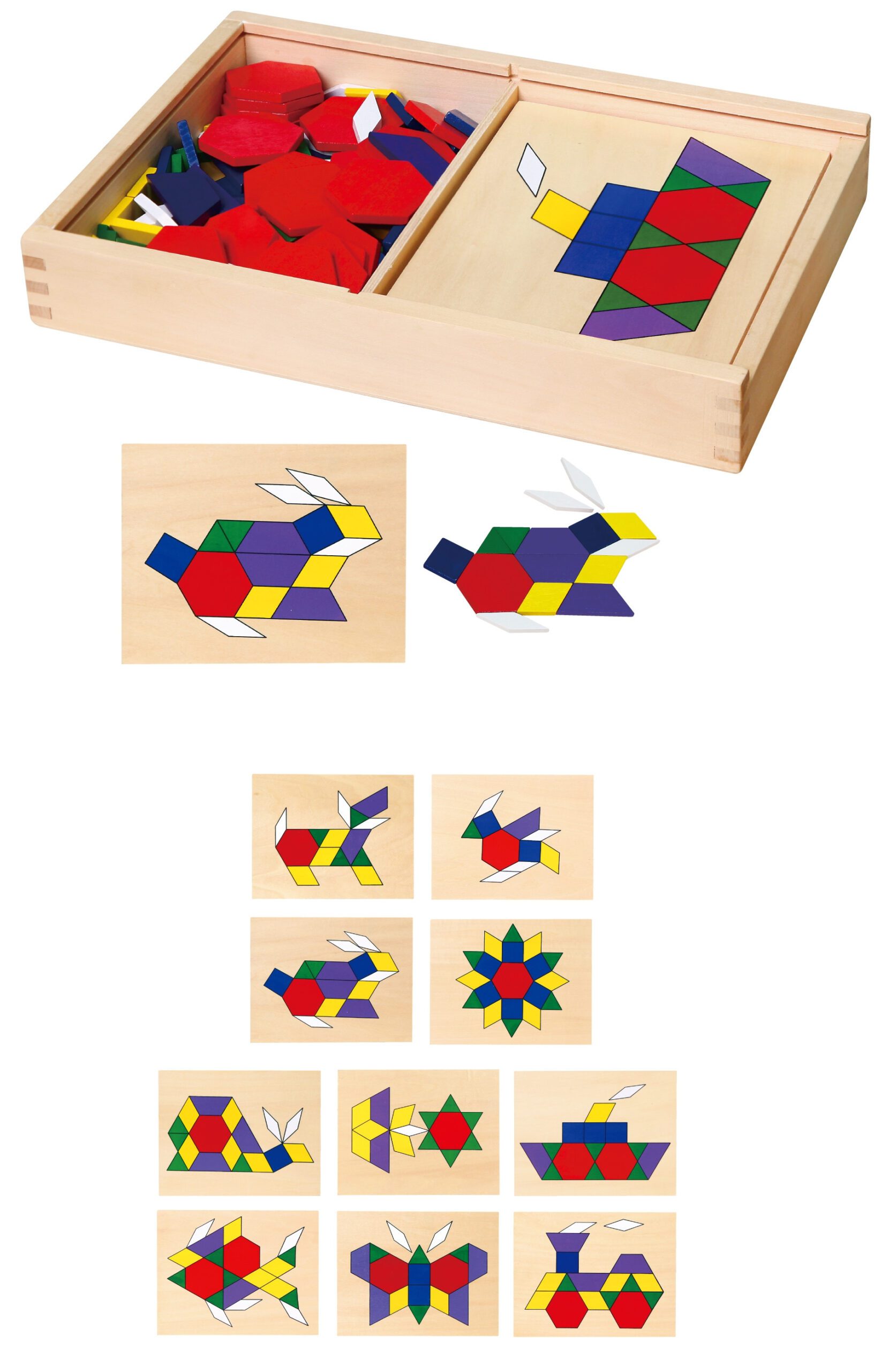 medine-mozaika-geometrija-148-dalys-50029-main Medinė mozaika Geometrija 148 dalys 50029 - Image 1