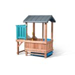Medinis žaidimų namelis su čiuožykla 4906KR - Image 3
