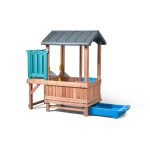 Medinis žaidimų namelis su čiuožykla 4906KR - Image 5