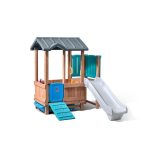 Medinis žaidimų namelis su čiuožykla 4906KR - Image 6