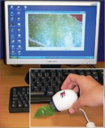 Mikroskopas fotoaparatas jungiamas USB jungtimi prie kompiuterio 356006