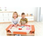 Mobili žaidimų spintelė su vonele kinetiniam smėliui SET5176 - Image 2