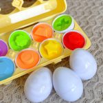 Montessori kiaušinių dėlionė - Sujunk formas ir spalvas 48426 - Image 3