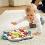 Montessori manipuliacinė sensorinė interaktyvi lenta mažyliams 561400 - Image 2