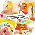 Montessori manipuliacinė sensorinė interaktyvi lenta mažyliams 561400 - Image 6