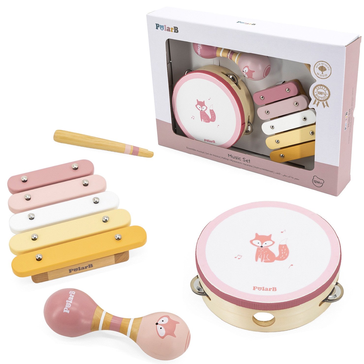 muzikos-instrumentu-rinkinys-rozinis-44214n-main Muzikos Instrumentų Rinkinys Rožinis 44214N - Image 1