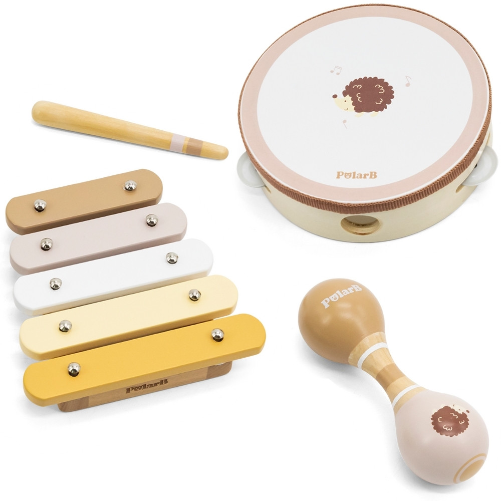 muzikos-instrumentu-rinkinys-su-eziuku-44233n-main Muzikos Instrumentų Rinkinys su Ežiuku 44233N - Image 1